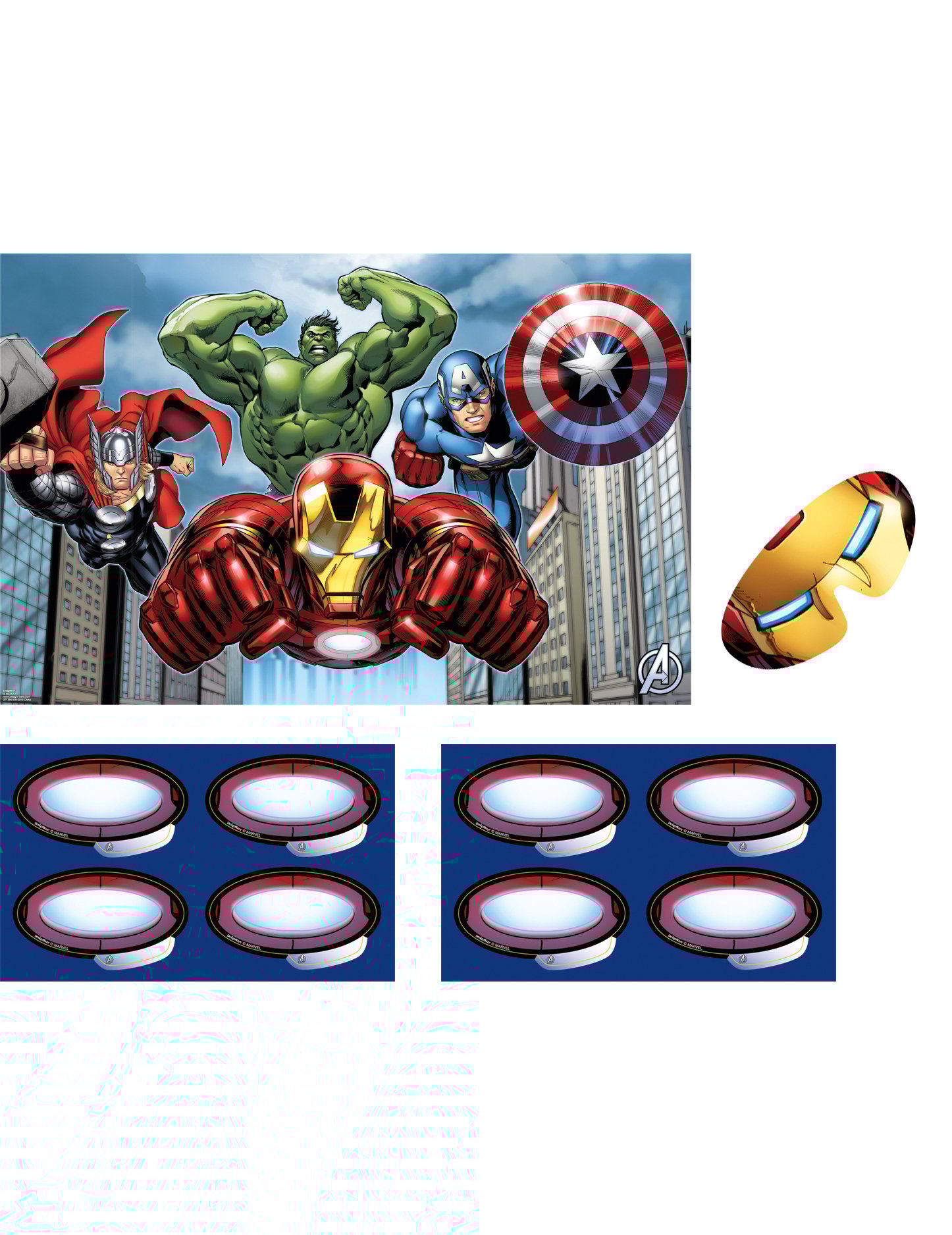Jeu Avengers ™, décoration anniversaire et fêtes à thème ...