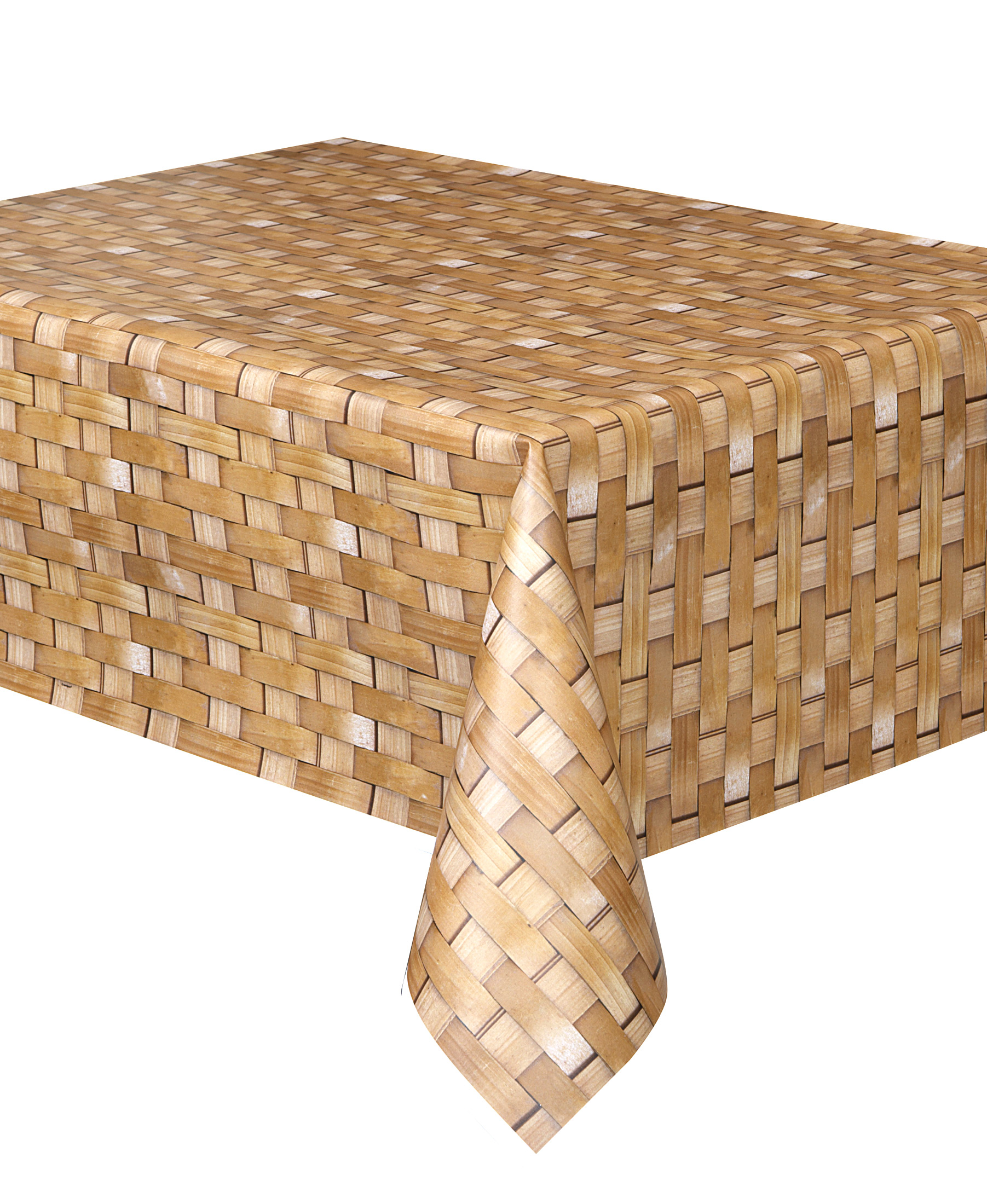Nappe Effet Bois : Nappe effet natt? en plastique 137 x 274 cm, d?coration anniversaire Nappe Effet Bois : Nappe effet natt? en plastique 137 x 274 cm, d?coration anniversaire