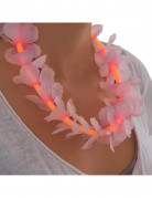Collier lumineux fleur